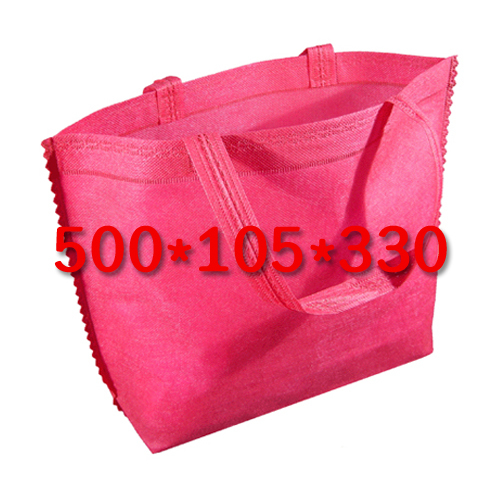 부직포 쇼핑백大  (핑크)500*105*330