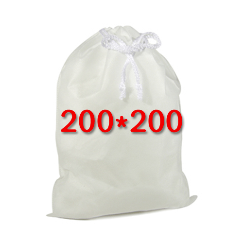 부직포 복주머니(백색)200*200