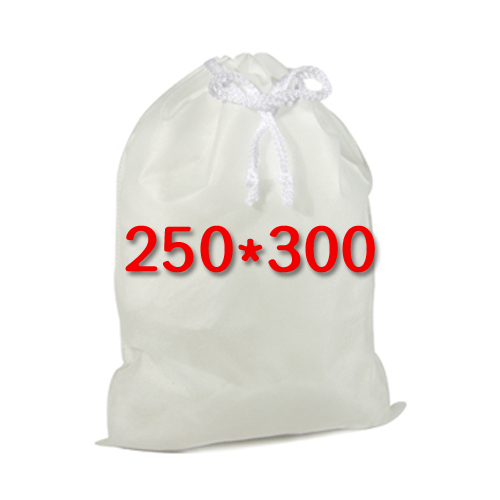 부직포 복주머니(백색)250*300