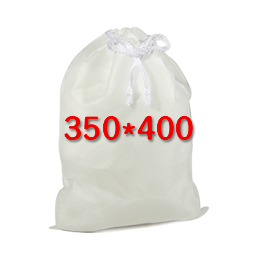 부직포 복주머니(백색)350*400
