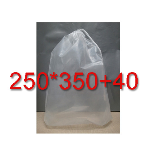 비닐 복주머니(반투명/외줄)250*350+40