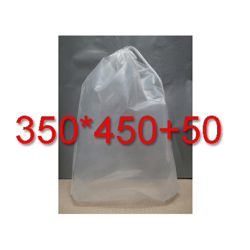 비닐 복주머니(반투명/외줄)350*450+50
